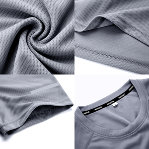 Camiseta de Secado Rápido para Hombre, Ropa Deportiva, Ropa Deportiva Masculina para Gimnasio, Camiseta de Compresión para Fitness, Camiseta Deportiva para Correr - Product Image 2