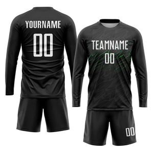 ชุดฟุตบอลเวนทูรา พิมพ์ลายดิจิตอลตามสั่ง เสื้อยืดเจอร์ซีย์ทรงเข้ารูปแห้งเร็วสำหรับผู้ชาย กางเกงขาสั้น ชุด 2 ชิ้น แบบกำหนดเองพร้อม OEM - Product Image 2