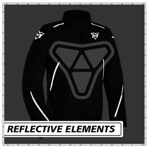 Chaqueta Corta Deportiva con Certificación CE para Motociclismo, Impermeable, Transpirable, Ligera, Ignífuga, con Protección UV, Tallas Grandes - Product Image 3