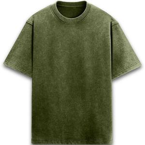 Camiseta de Verano para Mujer, 100% de Alta Calidad, Lavado Ácido, Corte Ajustado, Estampada, Poliéster/Algodón, Secado Rápido, Transpirable, Manga Corta - Product Image 2