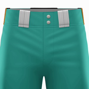 Pantalon de baseball pour homme, 100 % polyester, longueur intégrale, sur mesure, couleur unie gris, vêtements de sport de haute qualité pour équipe. - Product Image 6