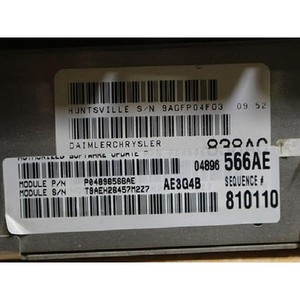 300 ECU y Módulos de Computación Usados P04896566AE - Product Image 6