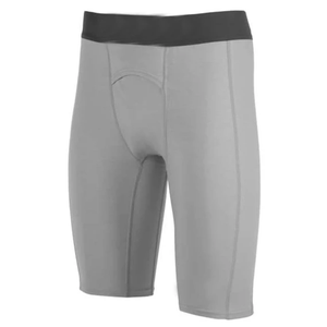 Men's Quick Dry Sport Shorts With Drawstring <b>Mid</b> Waist 2 In 1 Compression Inner <b>Layer</b> Short Men's Compression Short with Pocket - Product Image 1