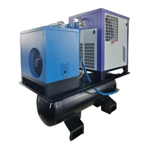 חשמלי 7.5kw 10hp תעשיית 247 מדחס אוויר סיבובי עם מייבש וממיר עבור מדחס רכב דה אייר - Product Image 4