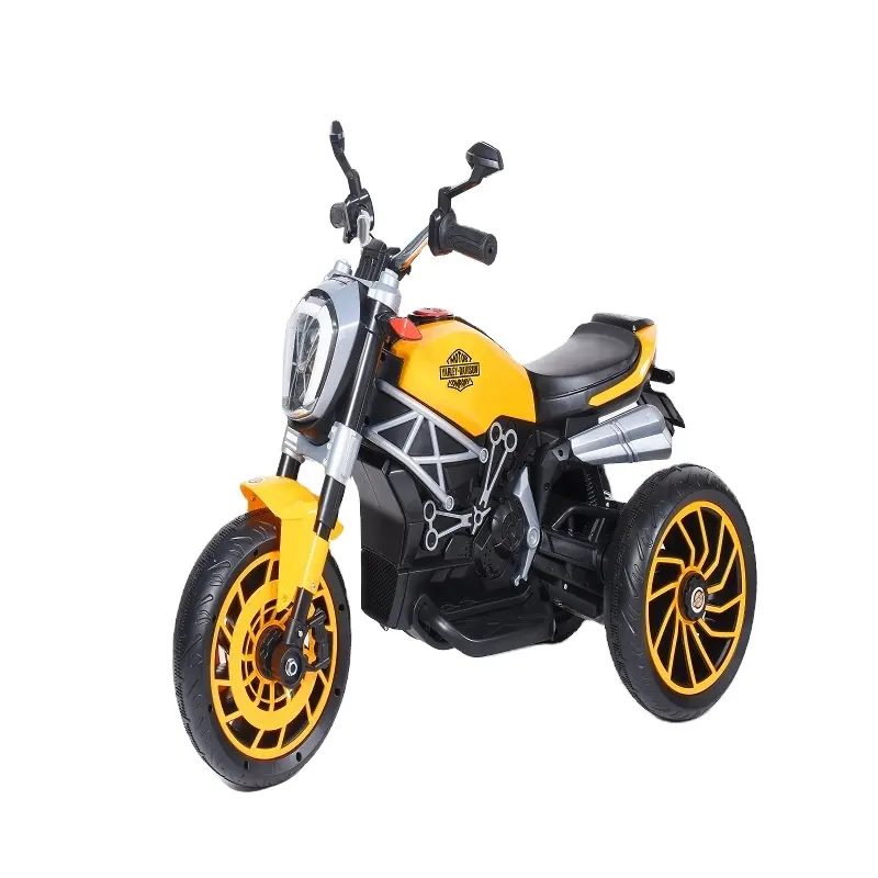 Latest New Kids Electric Baby Motorbike cool Motorcycle for Boy Model 3 Wheel Ride on Toy Car Battery One Seat Plastic