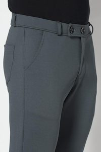 Pantalón Formal para Hombre, Corte Slim Fit, Diseño Entallado, Cómodo, Aspecto Estructurado con Acabado Impecable, Estilo Elegante para Uso Diario - Product Image 2