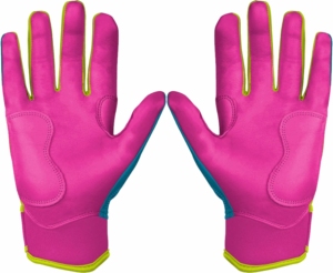 Guantes de Béisbol Profesionales de Cuero con Puño Corto, Unisex, Duraderos, Transpirables, Ligeros, con Cierre de Velcro, Bulkbear - Product Image 2