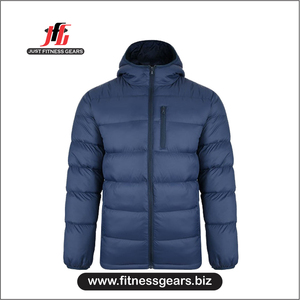 Best Quality <b>Cheap</b> Price OEM Service Unisex Hooded Windproof Down Filled Canvas Winter <b>Puffer</b> <b>Jacket</b> Custom Design Wholesale - Product Image 2