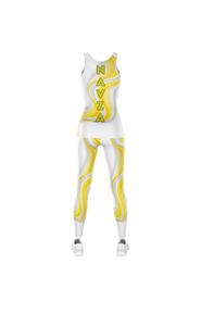 Ensemble de yoga à taille haute élastique avec tissu de 240 g - Product Image 2