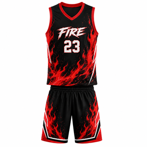 Fabricant d'uniformes de basketball OEM, ensemble de maillots et shorts personnalisés pour l'entraînement, les matchs, les équipes scolaires et les clubs - Product Image 1