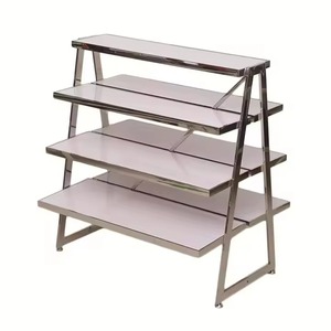 Exhibidor Vertical Resistente de Hierro sin Respaldo, Pulido, para Supermercados y Tiendas de Conveniencia - Product Image 3