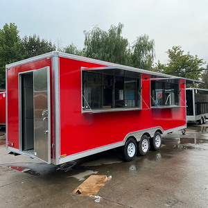 New Preferential Price Fiberglass Food Trailer Mobile Food Truck with CE DOT Stainless Steel Frame Snack <b>BBQ</b> Fast Food - Product Image 3