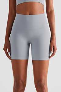 Shorts Deportivos de Yoga para Mujer al por Mayor, Personalizados, Transpirables, Ligeros, de Color Sólido, para Gimnasio y Fitness - Product Image 3