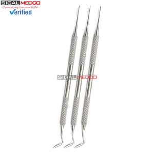 Instrumentos Quirúrgicos Orales para Extracción de Dientes e Implantes, Periótomos Dentales Premium, Elevador Perióstico Anterior y Posterior - Product Image 3