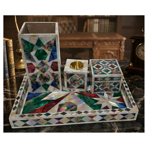 Encensoir thérapeutique en nacre incrustée 100% naturel et écologique pour l'Aïd Moubarak et le Ramadan - Bakhoor & Mubkhar - Medkhan - Product Image 6