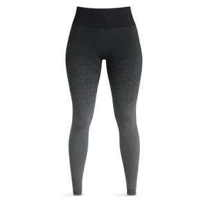 Leggings de Yoga Azules de Cintura Alta Elástica, Transpirables, de Secado Rápido, Talla Grande - Product Image 1