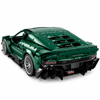 GULY 10662 Blocs de construction de voiture de sport à l'échelle 1:8 en ABS, 3828 pièces, jouet RC DIY pour garçons de 14 ans et plus, cadeau pour adultes