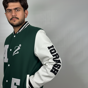 Chaqueta Varsity Letterman de Moda Urbana Americana de Último Diseño y Alta Calidad en Venta - Product Image 6