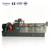 Machine de fabrication de granulés plastiques PP PE ABS avec extrudeuse bivis et masterbatch de remplissage Caco3