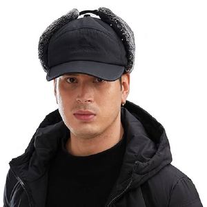 Chapeau de trappeur thermique coupe-vent personnalisé pour l'hiver, unisexe, avec cache-oreilles, chapeau bomber avec masque facial amovible, imperméable, pour le ski en plein air - Product Image 6