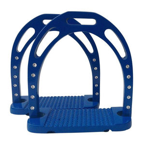 Estribos de acero inoxidable más vendidos para montar a caballo, con colores personalizados, estribos de aluminio de calidad profesional para saltar. - Product Image 1