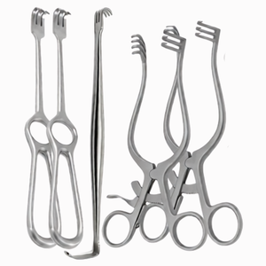 Juego de 24 Instrumentos Quirúrgicos Manuales para Reparación de Tendones, Kit de Instrumentos Quirúrgicos de Acero Inoxidable - Product Image 3