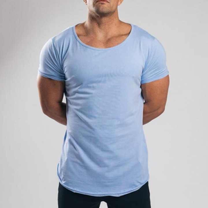 Camiseta de Moda Urbana para Hombre, Algodón, Casual, Manga Corta, Holgada, Estilo Urbano, Verano, Proveedor OEM al por Mayor - Product Image 2