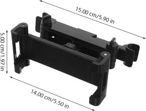 Soporte telescópico para teléfono/tableta para el reposacabezas trasero del coche, soporte de brazo largo para montaje en el asiento trasero. - Product Image 6