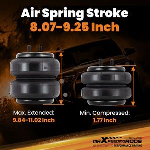 Bolsas de Aire Universales de 2500 lb para Sistemas de Suspensión/Amortiguadores/Resortes de F150/F250/F350, Modelo D0100XUYPGV - Product Image 5