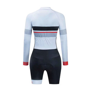 High Quality Custom Cycling Jersey Special Design One Piece Cycling Skin Suit Breathable <b>Road</b> Bicycle Clothing Kit Sets - Product Image 5