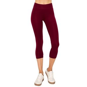 Leggings Capri de Yoga pour Femmes, Taille Haute, Personnalisables par Sublimation, Qualité Premium, OEM/ODM, Taille Élastique, Vente en Gros Usine - Product Image 1