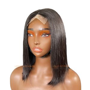 Perruques Bob en Cheveux Humains Naturels, Dentelle Suisse Frontale, 200g, Cheveux Vietnamiens Bruts, Tailles de Bonnet S M L, Vente en Gros - Product Image 1