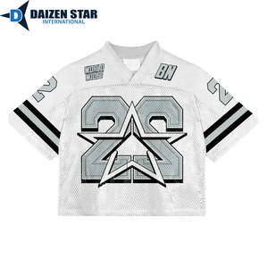 Breathable 100% Polyester Soccer Mesh Jersey Custom Team Name Player Name Options Plaid/Player Name Designs Short Sleeves Spring - Product Image 6