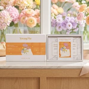 Coffret cadeau de 12 masques en tissu YoungMe pour soins de la peau coréens, rajeunissement cutané, facile à utiliser, sans imperfections, soyeux, naturel, soin personnel, lisse. - Product Image 6