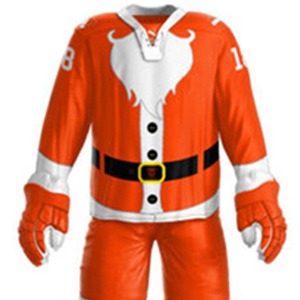 Uniformes de Hockey sobre Hielo Unisex de Diseño Único, Venta al por Mayor, Precio de Fábrica, Personalizados OEM, de Alta Calidad, Transpirables, Impresos, 100% Poliéster - Product Image 4