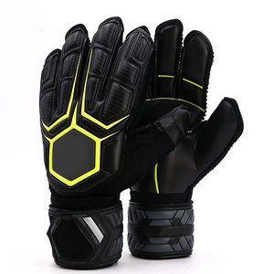 Gants de gardien de but de football professionnels, en PU, à doigts entiers, antidérapants, respirants, avec sangle de poignet réglable, unisexe - Product Image 3