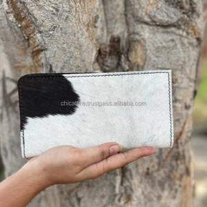 Cartera tallada a mano, funda de teléfono de embrague, elegante piel de vaca, Cartera de Color turquesa, multiusos, Walle de cuero occidental - Product Image 5