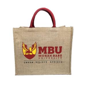 Bolsa de Yute Personalizada con Impresión, Gran Capacidad, Reciclable, Promoción del Fabricante, para Regalo - Product Image 1