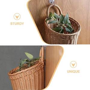 Meilleur Prix 2026 – Panier de Rangement Suspendu Multifonctionnel en Rotin du Vietnam, Design Rustique en Saule pour l'Organisation et la Décoration de la Maison - Product Image 5