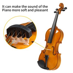 Set Violino Artigianale 4/4 per Adulti, Principianti e Studenti con Custodia Rigida, Arco, Supporto Spalla, Resina e Corde Extra - Product Image 6