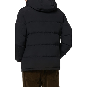 Chaqueta acolchada para hombre, con cuello alto y cremallera, cortavientos, ropa de abrigo para invierno, corte ajustado, informal. - Product Image 4