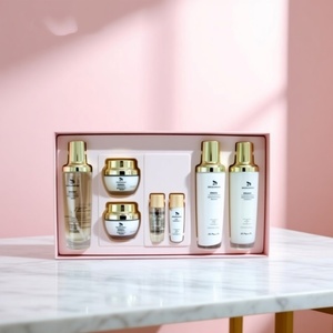 Set de cuidado facial hidratante con extracto de caracol, tónico, loción, esencia, crema, rutina diaria, set de cuidado de la piel de marca privada - Product Image 2