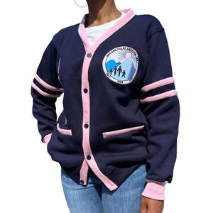 Cardigan en polaire brodé personnalisé pour hommes, femmes et jeunes, fermeture boutonnée intégrale, veste décontractée chaude, logo personnalisé, famille - Product Image 5