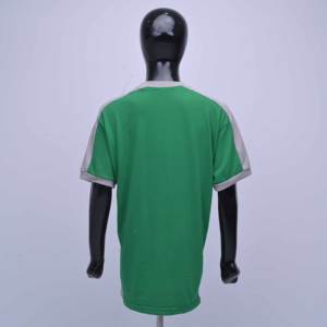 เสื้อยืดผู้หญิงคอกลมแขนสั้นสีเขียวปักลายผ้าขนหนูด้านหน้าแบบลำลองผ้าฝ้ายคุณภาพสูงพร้อมโลโก้สั่งทำขายส่ง - Product Image 5