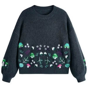 Suéter de Punto Casual para Mujer, Cálido para Invierno, Diseño Moderno y Elegante, Atuendo a la Moda - Product Image 1