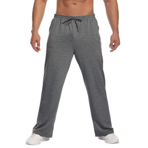 Plus Size Washed Men’s Pants Vintage <b>Flare</b> Sweatpants Jogger Casual Streetwear <b>Trousers</b> Comfortable Soft Cotton Polyester - Product Image 2