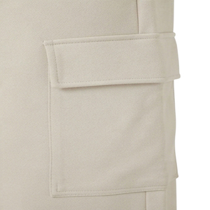 Pantalones Deportivos de Felpa de Algodón Beige para Hombre, Transpirables, Impermeables, con Cordón de Ajuste, Bolsillos Laterales, Estilo Casual, para Otoño - Product Image 4