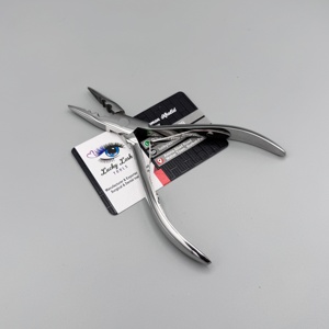 Outil professionnel d'installation et de retrait de micro-anneaux à 3 trous en acier inoxydable de qualité chirurgicale Lucky Lash, fixation solide, pour extensions de cheveux - Product Image 6