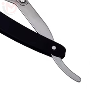 IMANS ENTERPRISES Professional Barber Salon Stainless Steel Straight Cut Throat Single Blade <b>Razor</b> for <b>Men</b> Face Use - Product Image 3