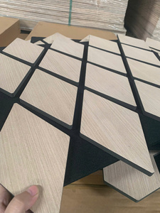 Panneau mural 3D moderne insonorisé en MDF, étanche, à emboîtement, pour plafonds intérieurs, hôtels, chambres, villas, meubles, appartements - Product Image 5